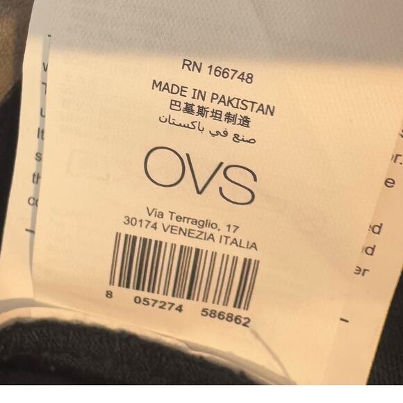 Piombo Men's Long Sleeve Striped Polo Sweatshirt Gray/Black Size Large NWT - Picture 8 of 12